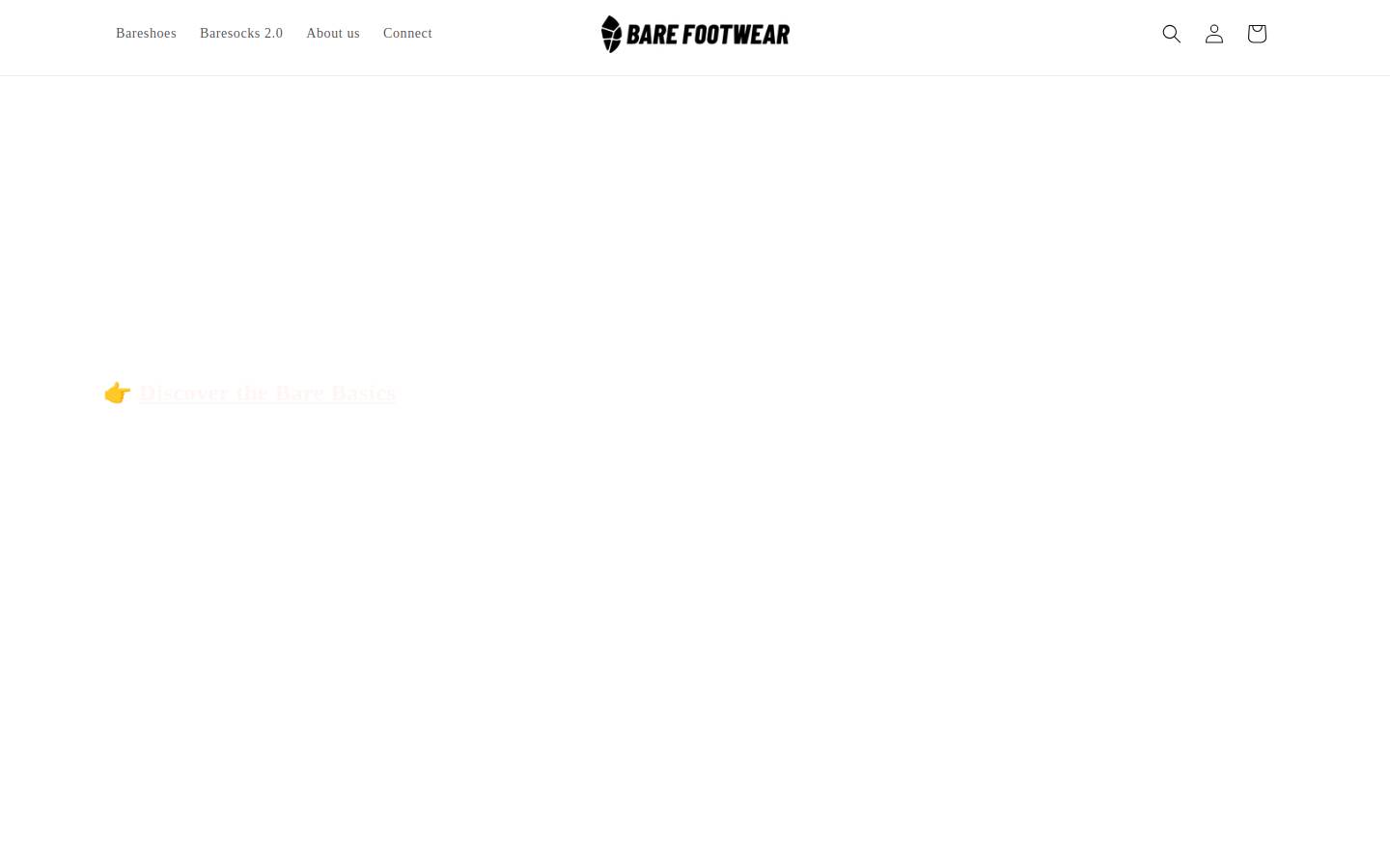 Baresocks homepage screenshot