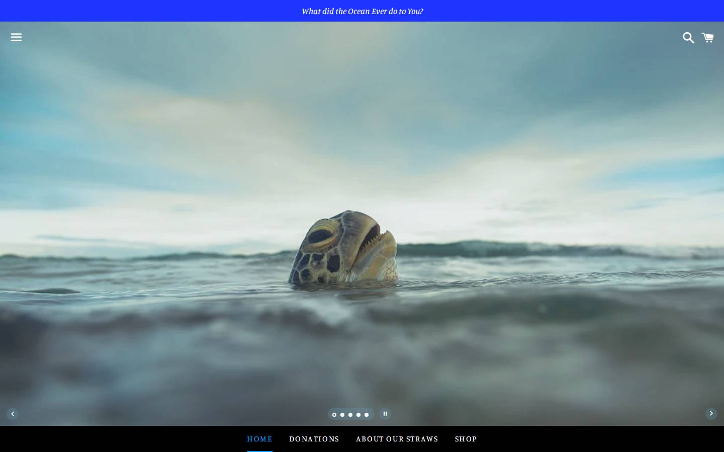 barestraw.org homepage screenshot