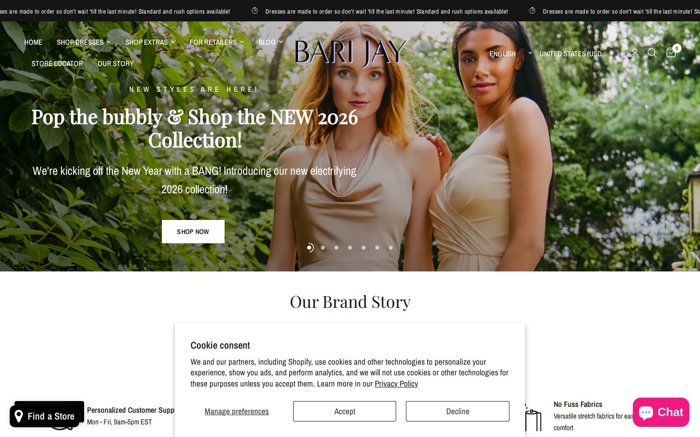 Bari Jay homepage screenshot
