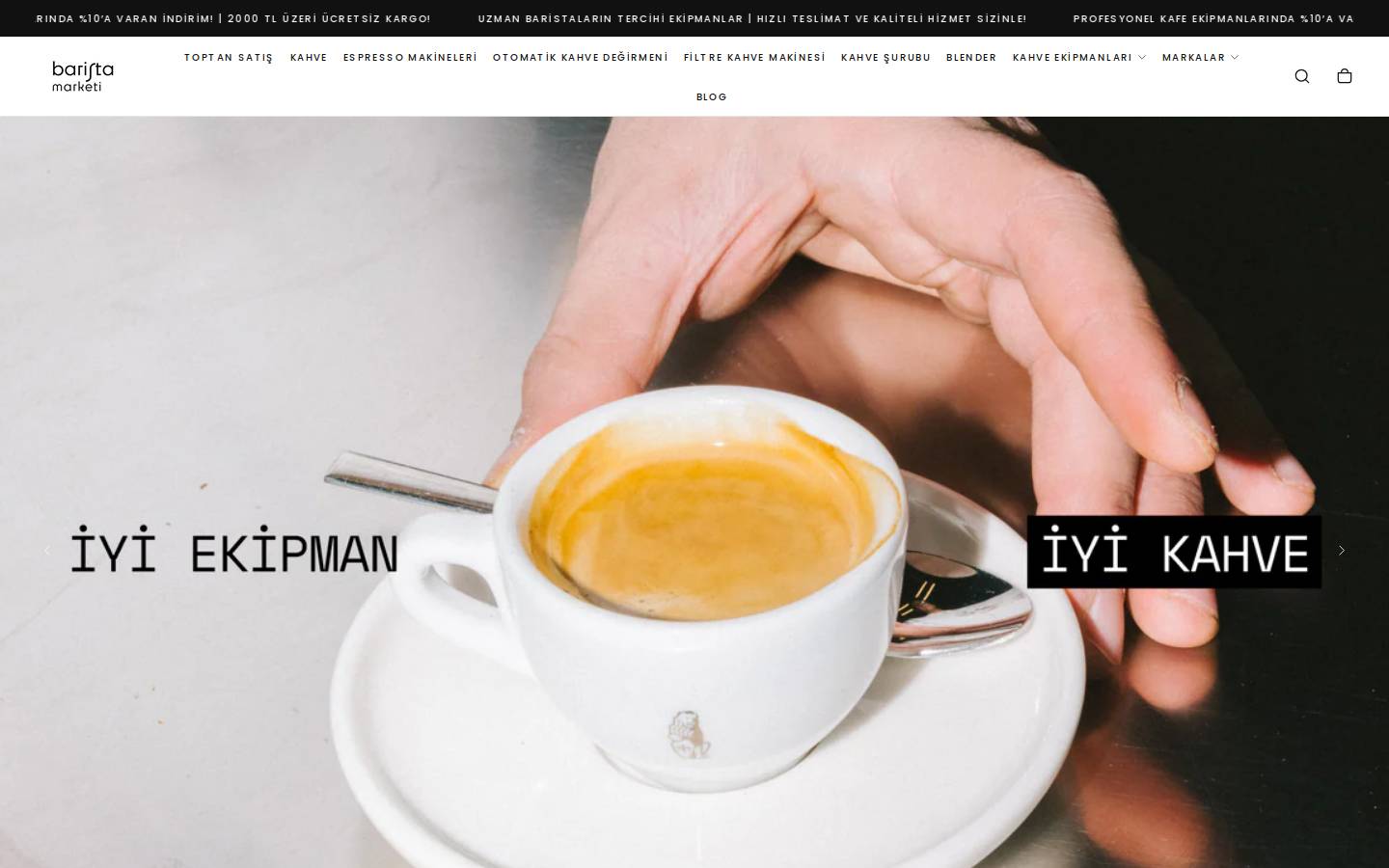baristamarketi.com homepage screenshot