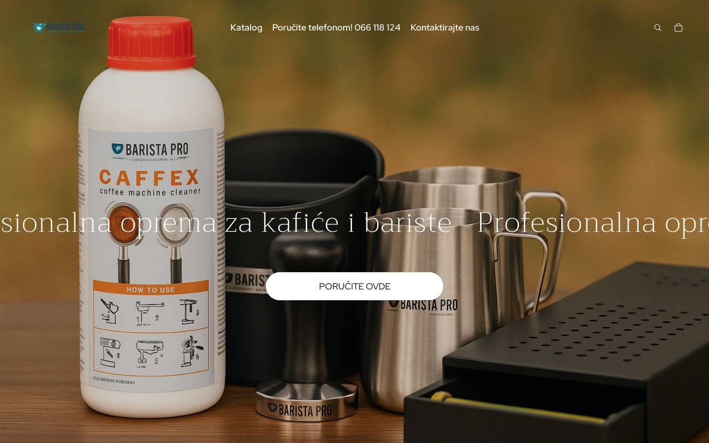 baristapro.net homepage screenshot