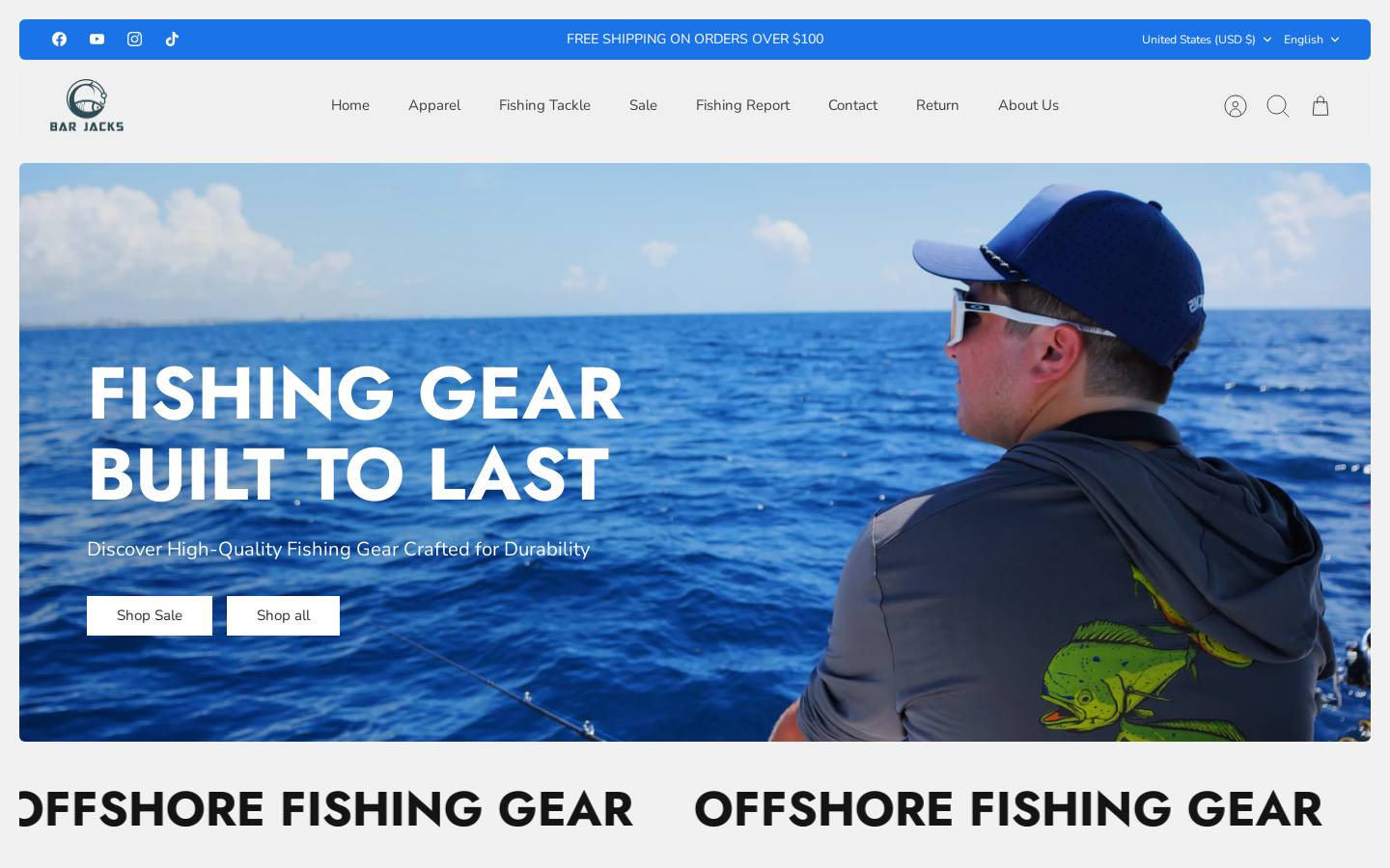 barjacks.com homepage screenshot