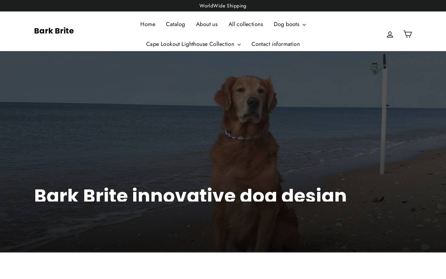 bark-brite.com homepage screenshot