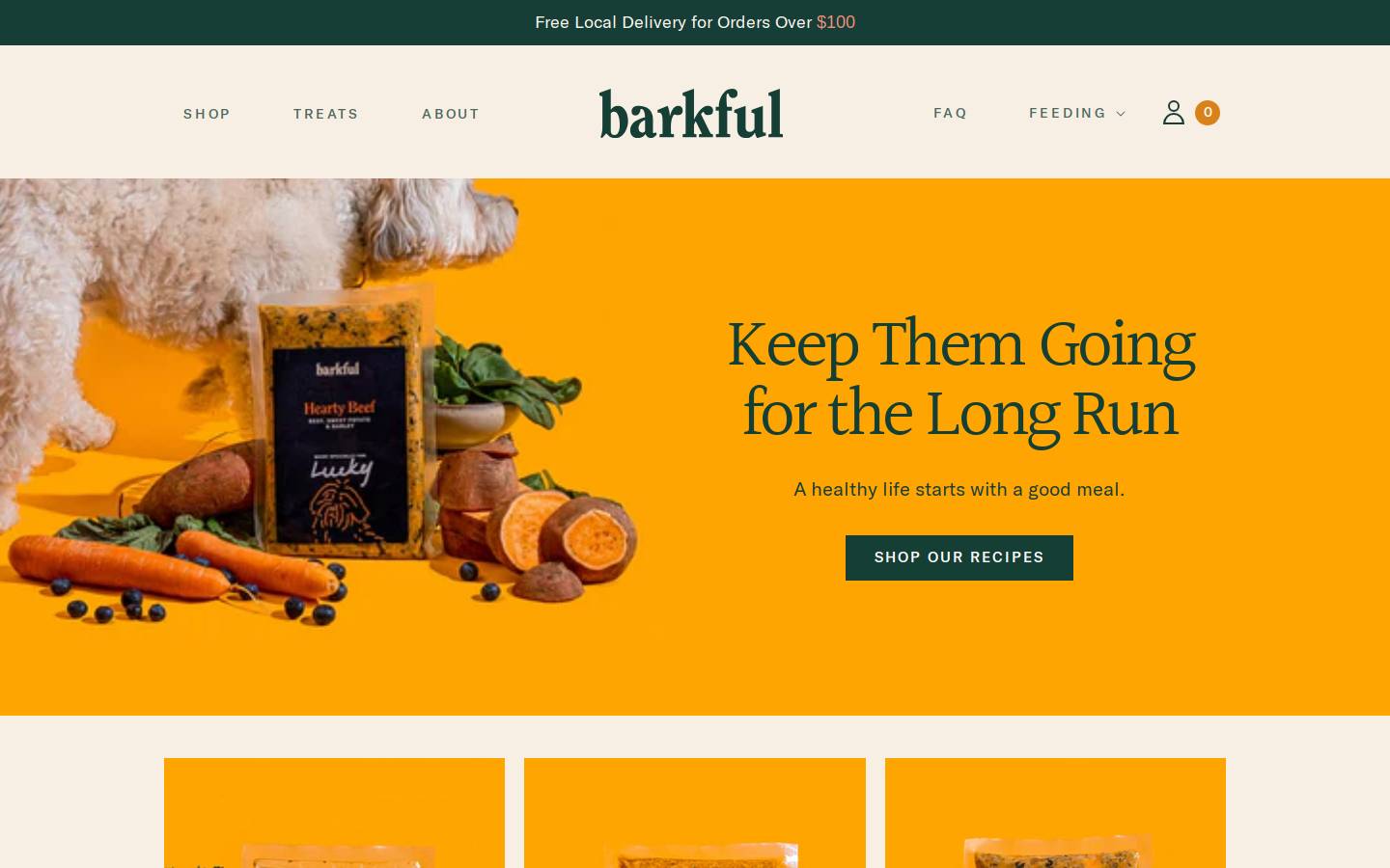 barkfulatl.com homepage screenshot