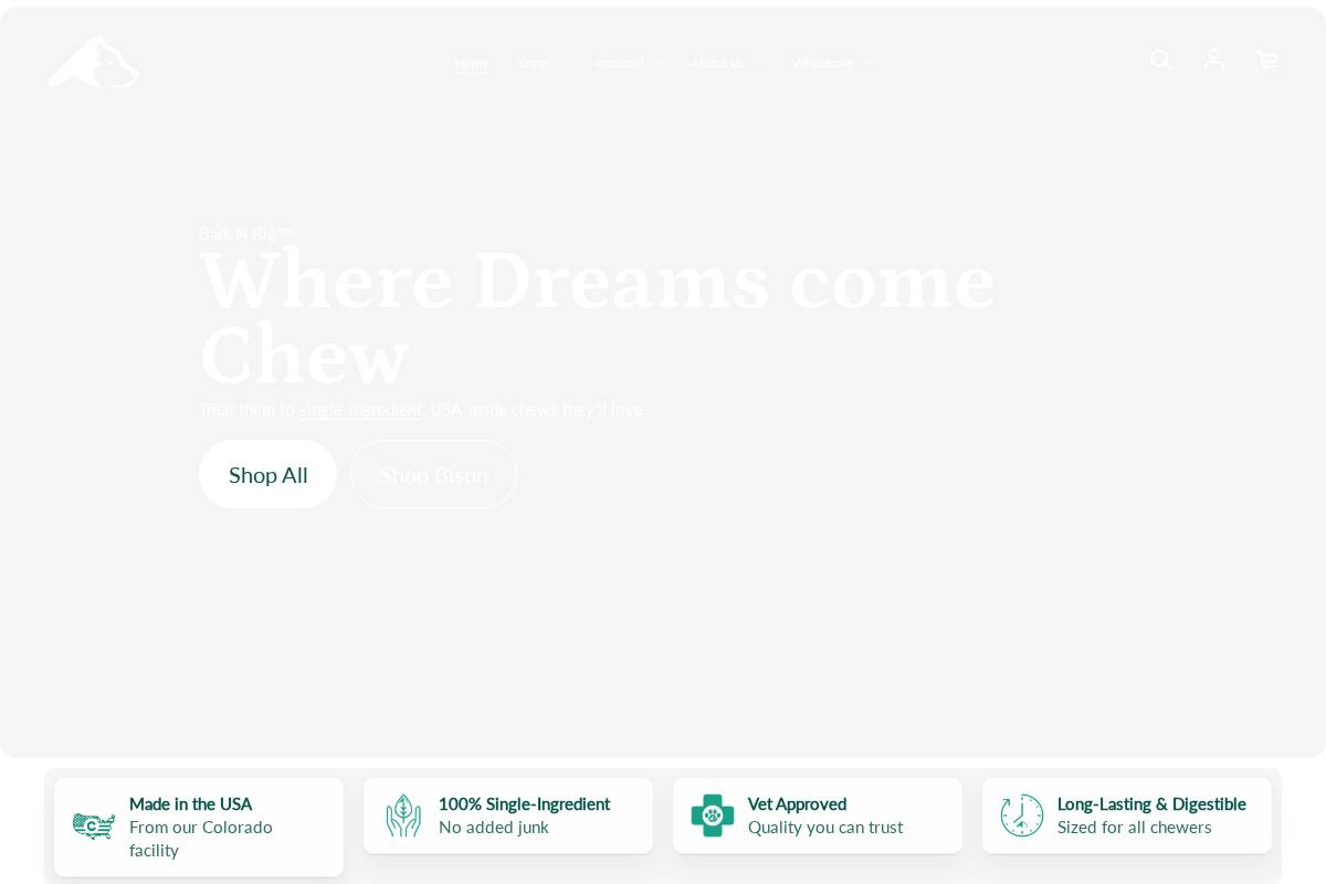 barknbig.com homepage screenshot