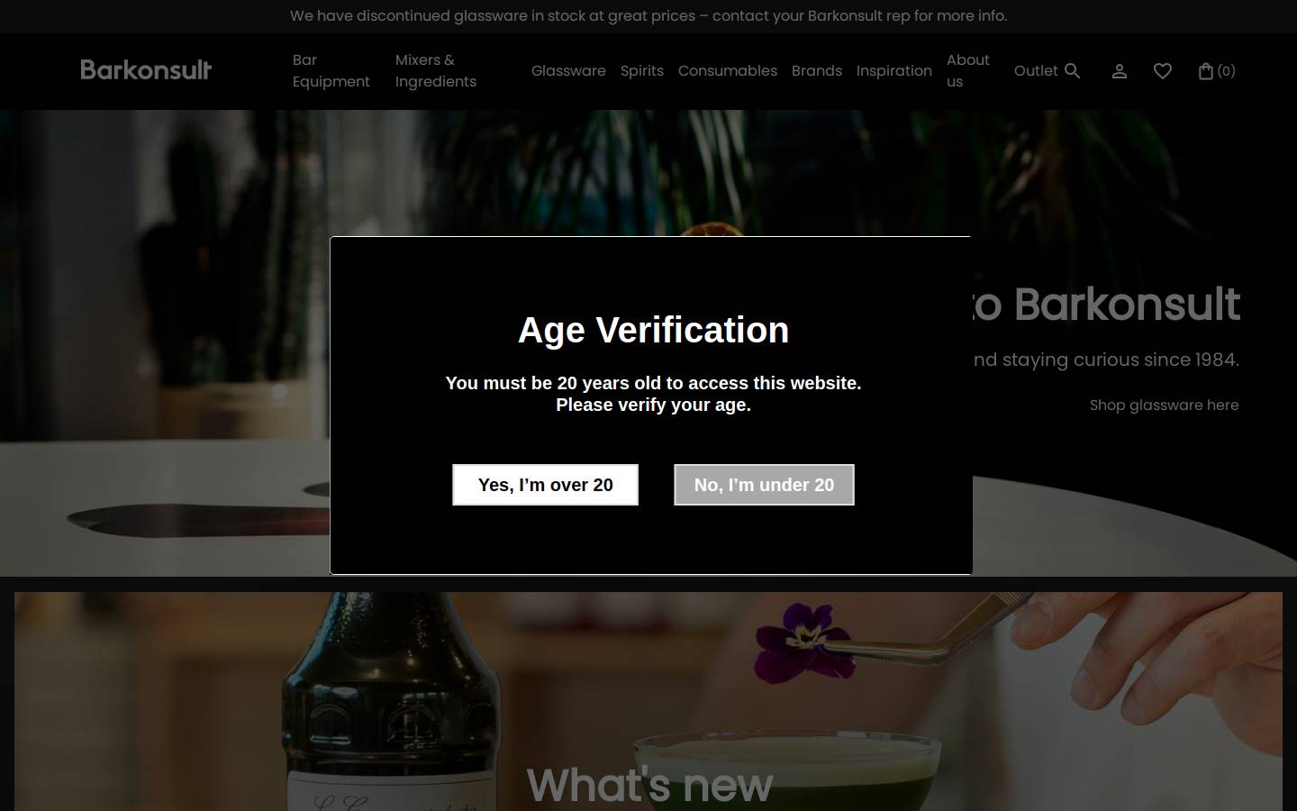 Barkonsult homepage screenshot