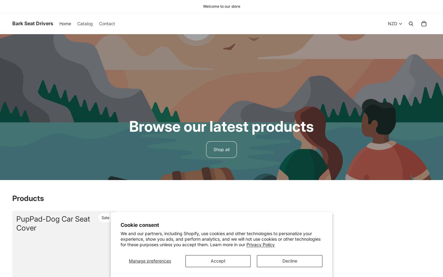 barkseatdrivers.com homepage screenshot