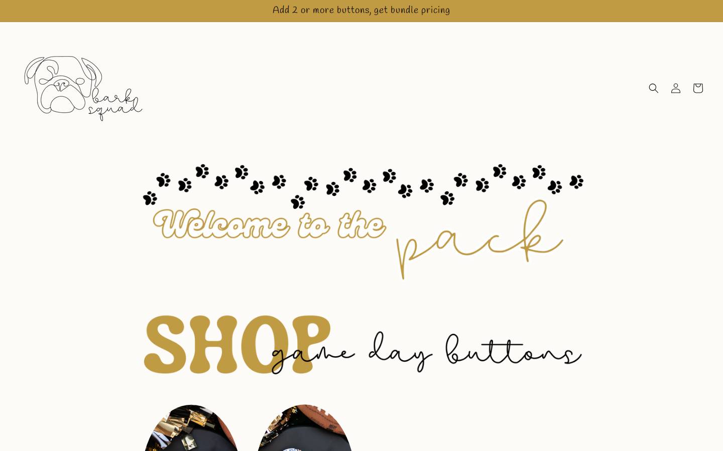 barksquadrc.com homepage screenshot