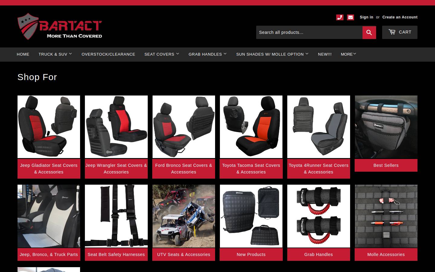 barktact.com homepage screenshot