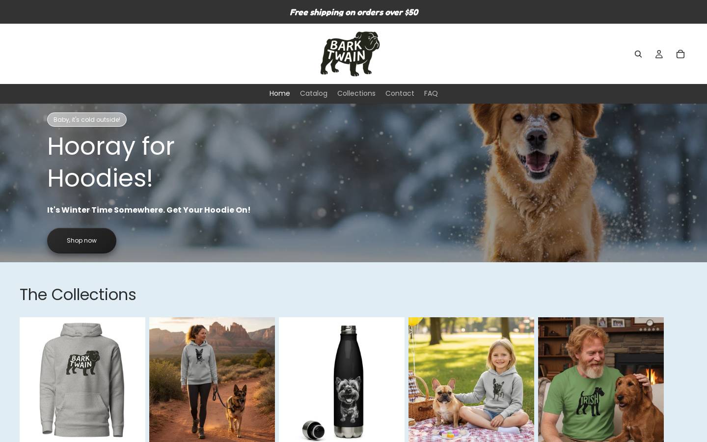 barktwain.com homepage screenshot
