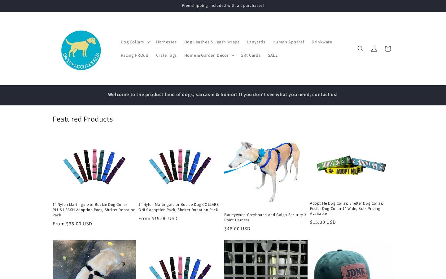 barleywooddesigns.com homepage screenshot