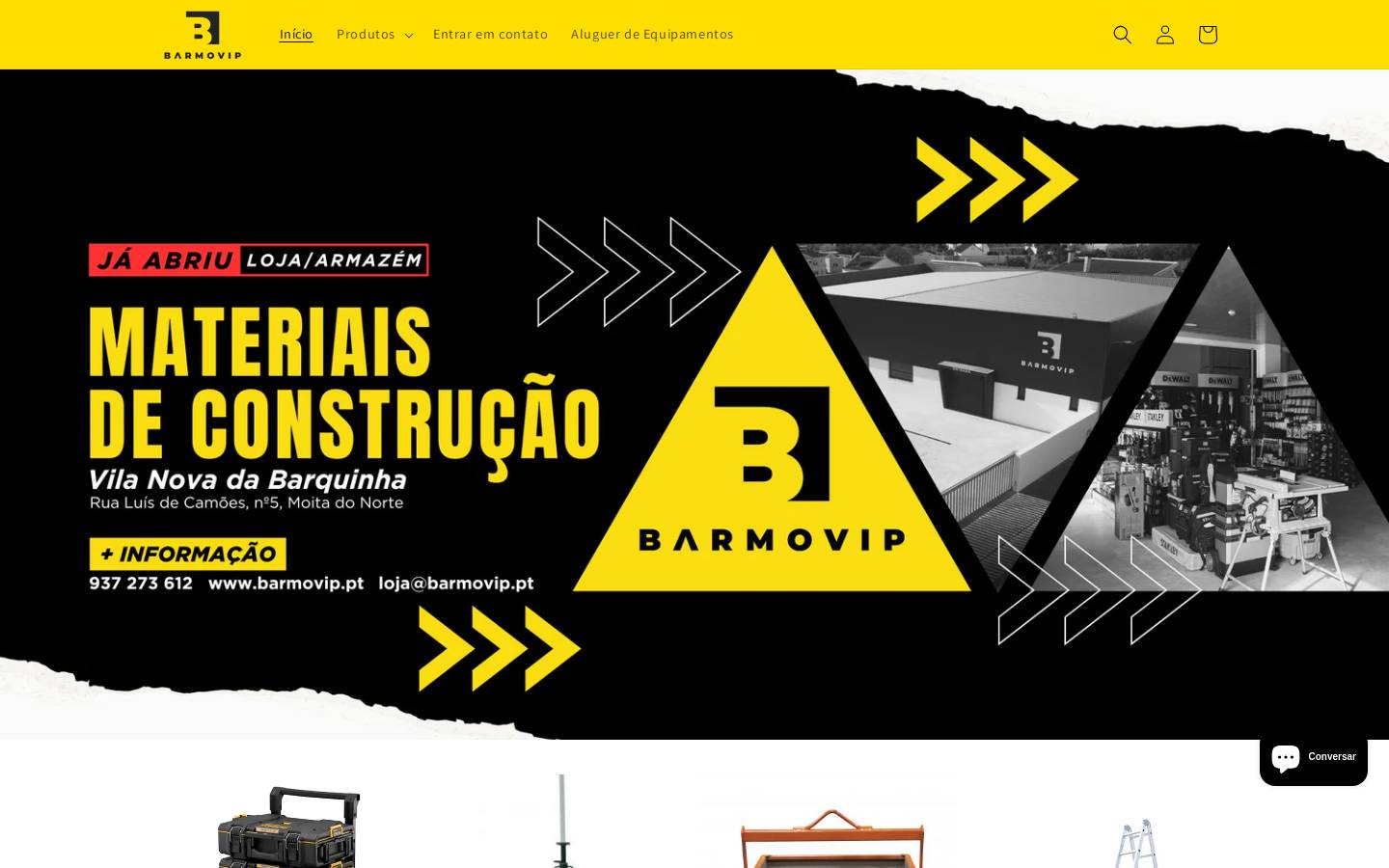 barmovip.pt homepage screenshot