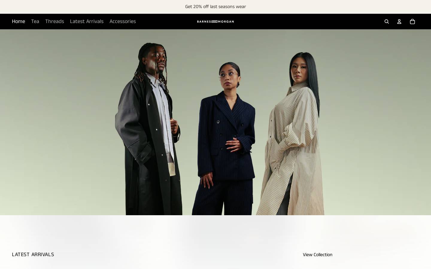barnesandmorgan.com homepage screenshot