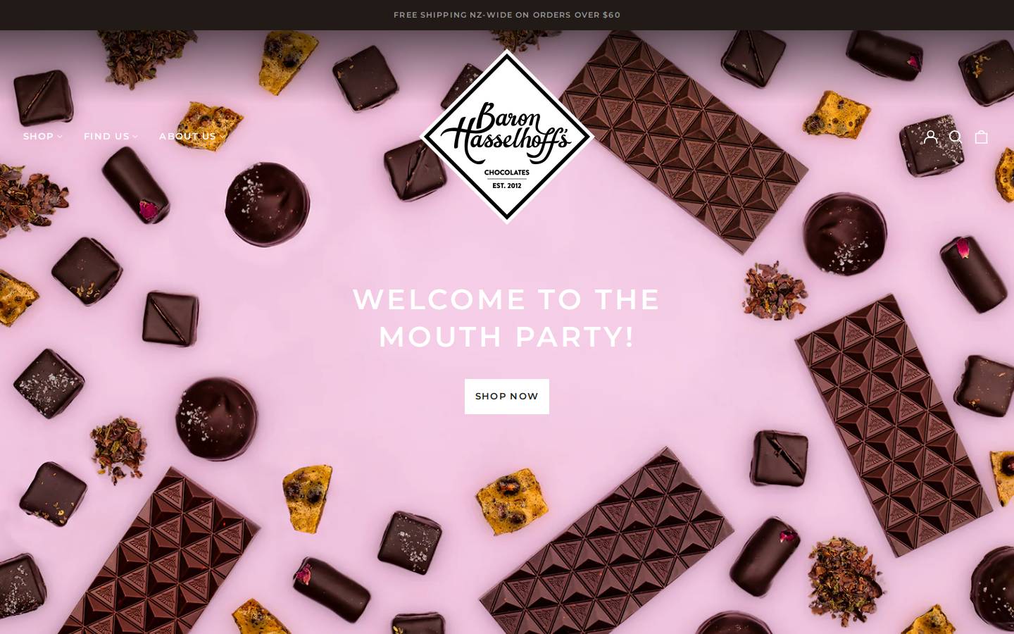 baronhasselhoffs.co.nz homepage screenshot