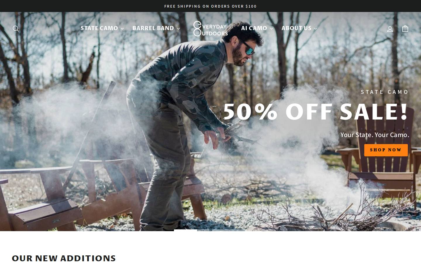 barrelband.com homepage screenshot