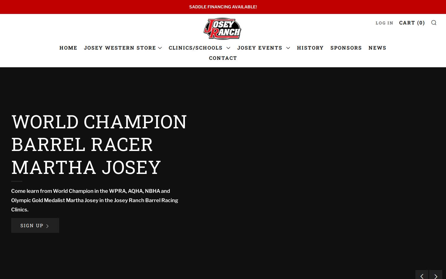 barrelracers.com homepage screenshot