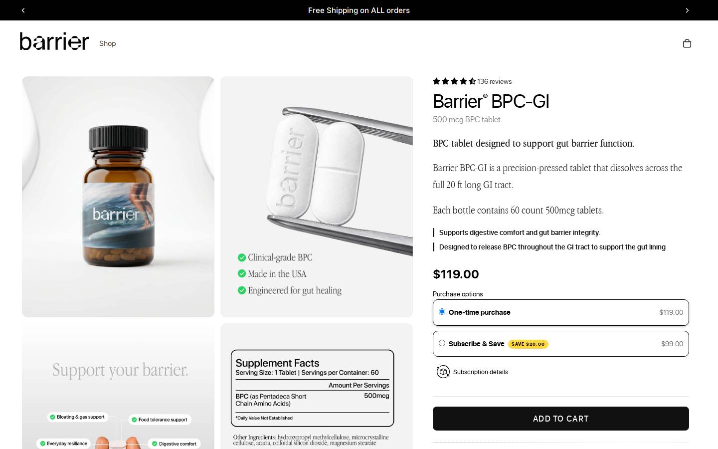 barrier.co homepage screenshot