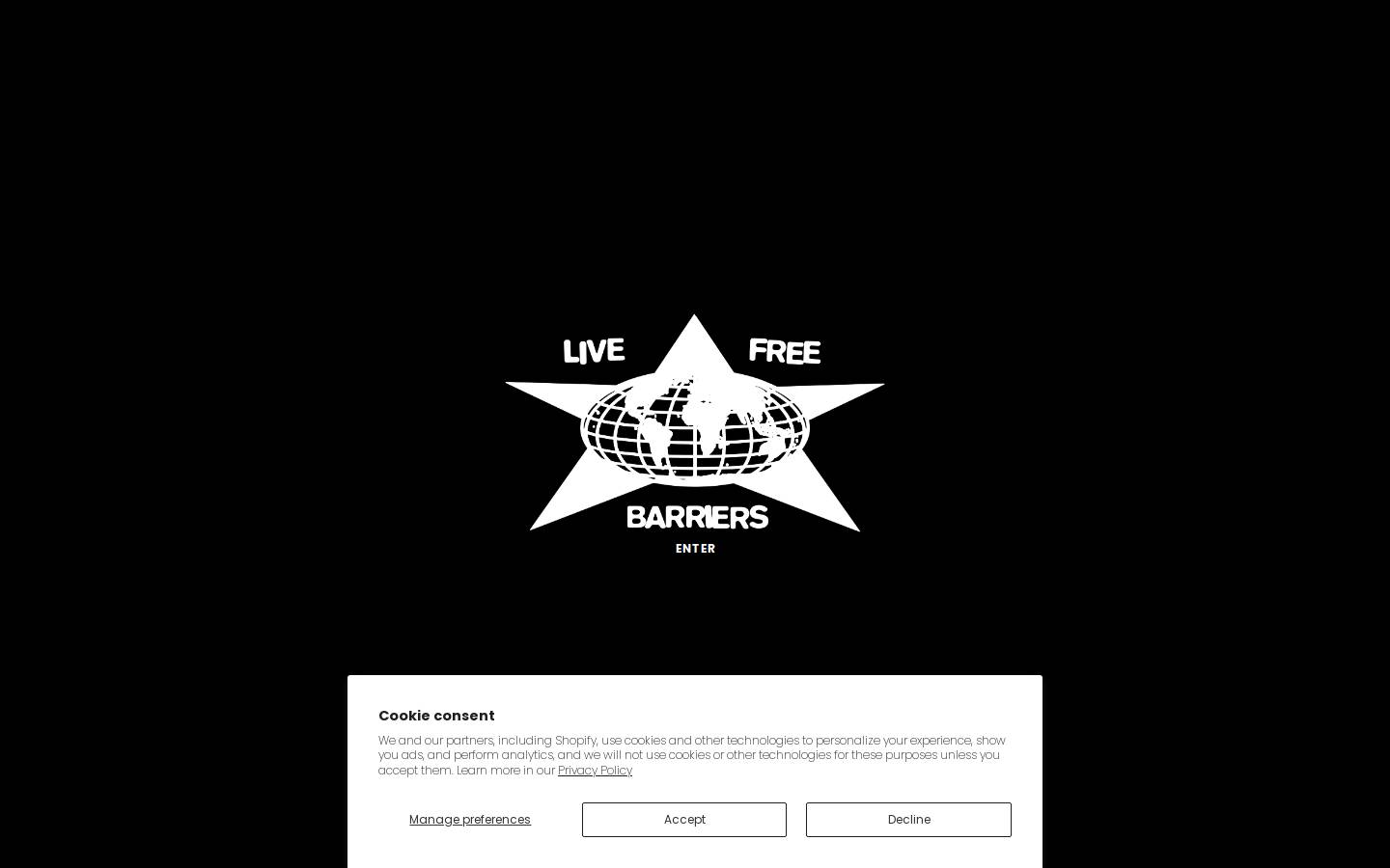 barriersworldwide.com homepage screenshot