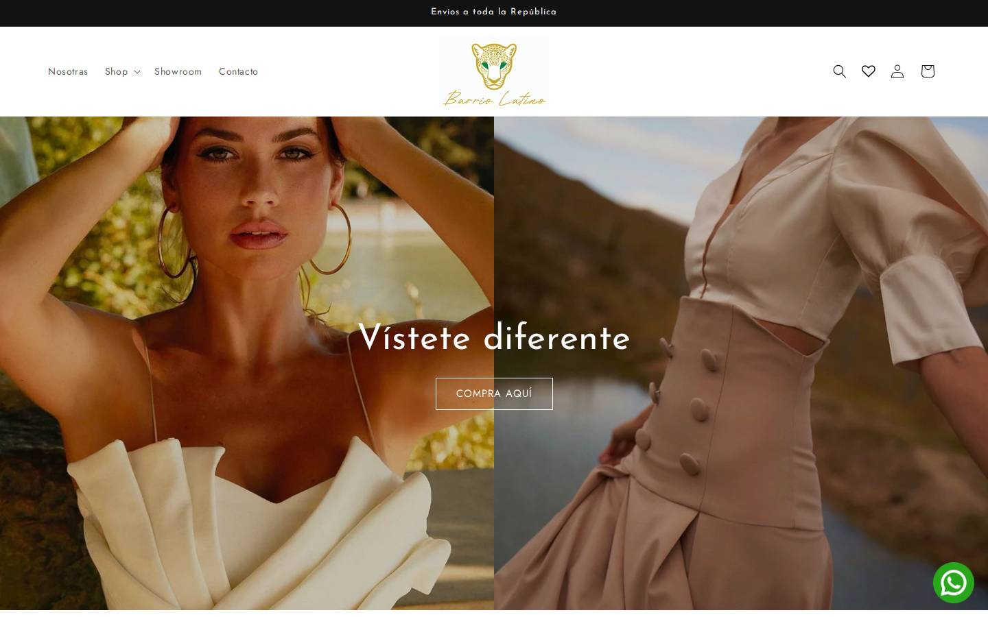 barriolatino.mx homepage screenshot