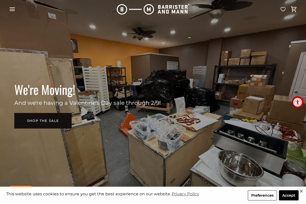 barristerandmann.com homepage screenshot