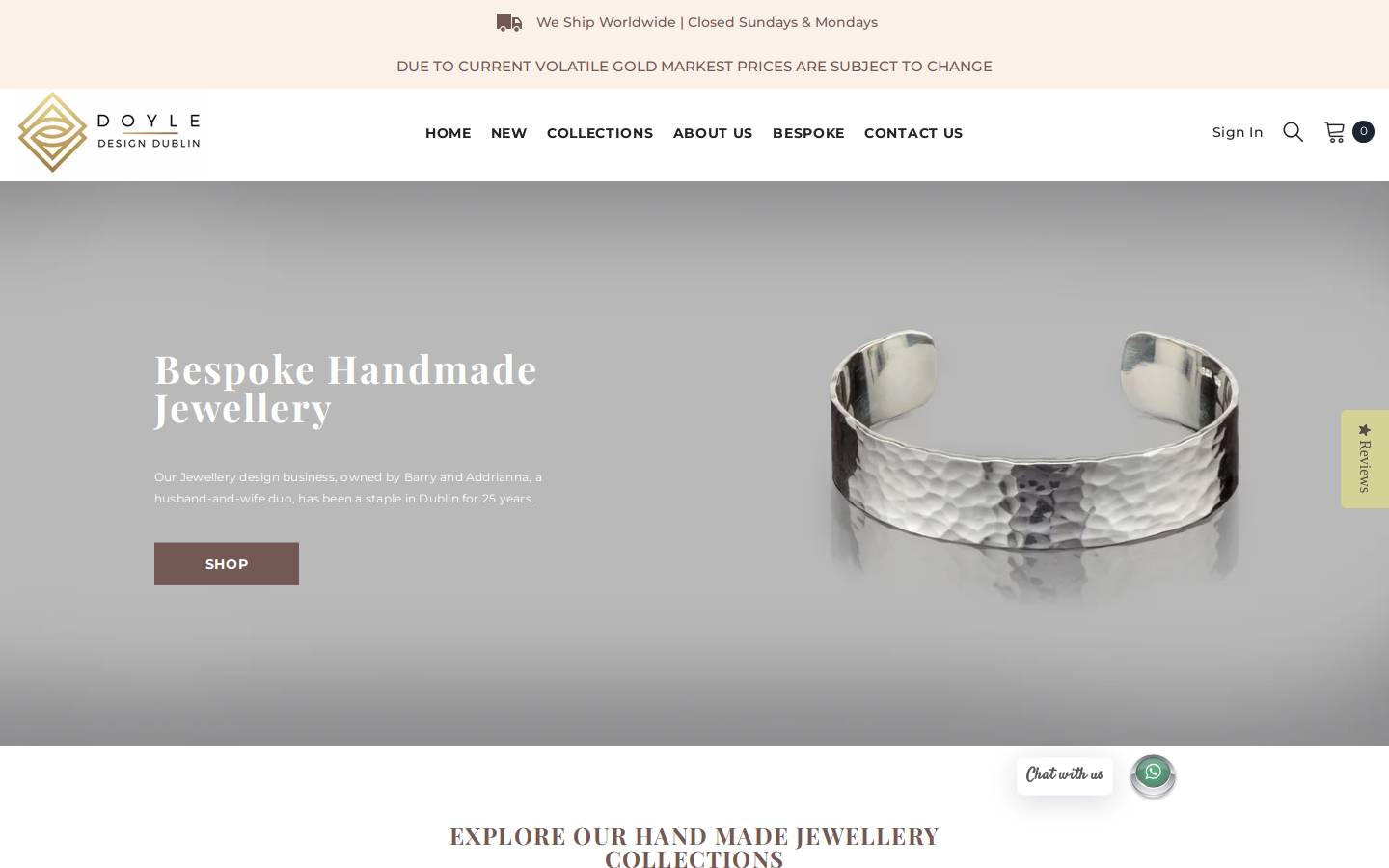 barrydoyledesign.com homepage screenshot