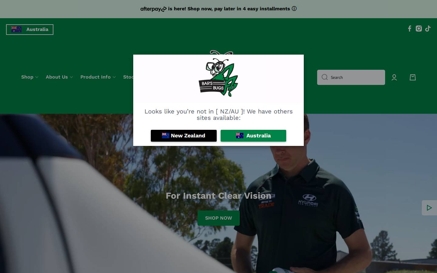 barsbugs.com homepage screenshot