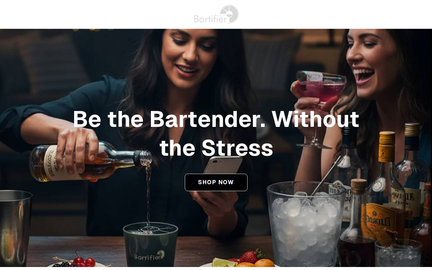 bartifier.com homepage screenshot