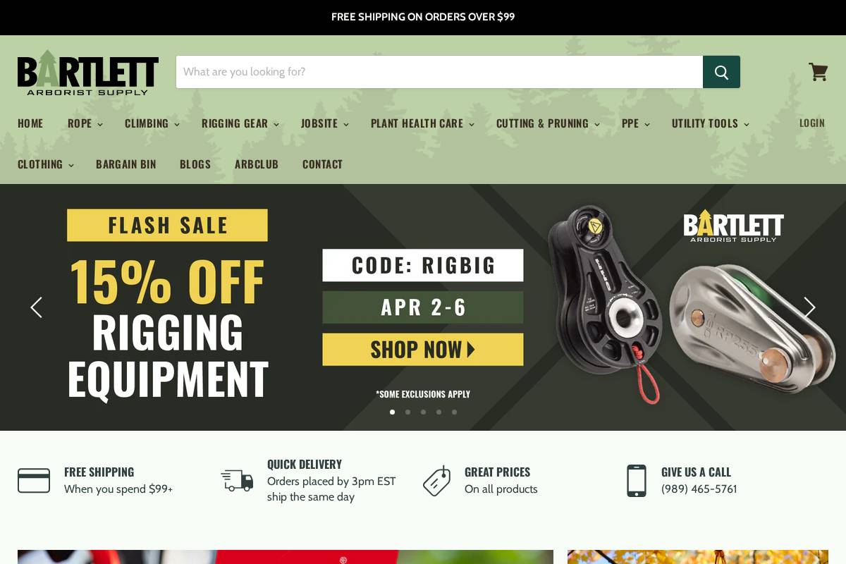 bartlettman.com homepage screenshot