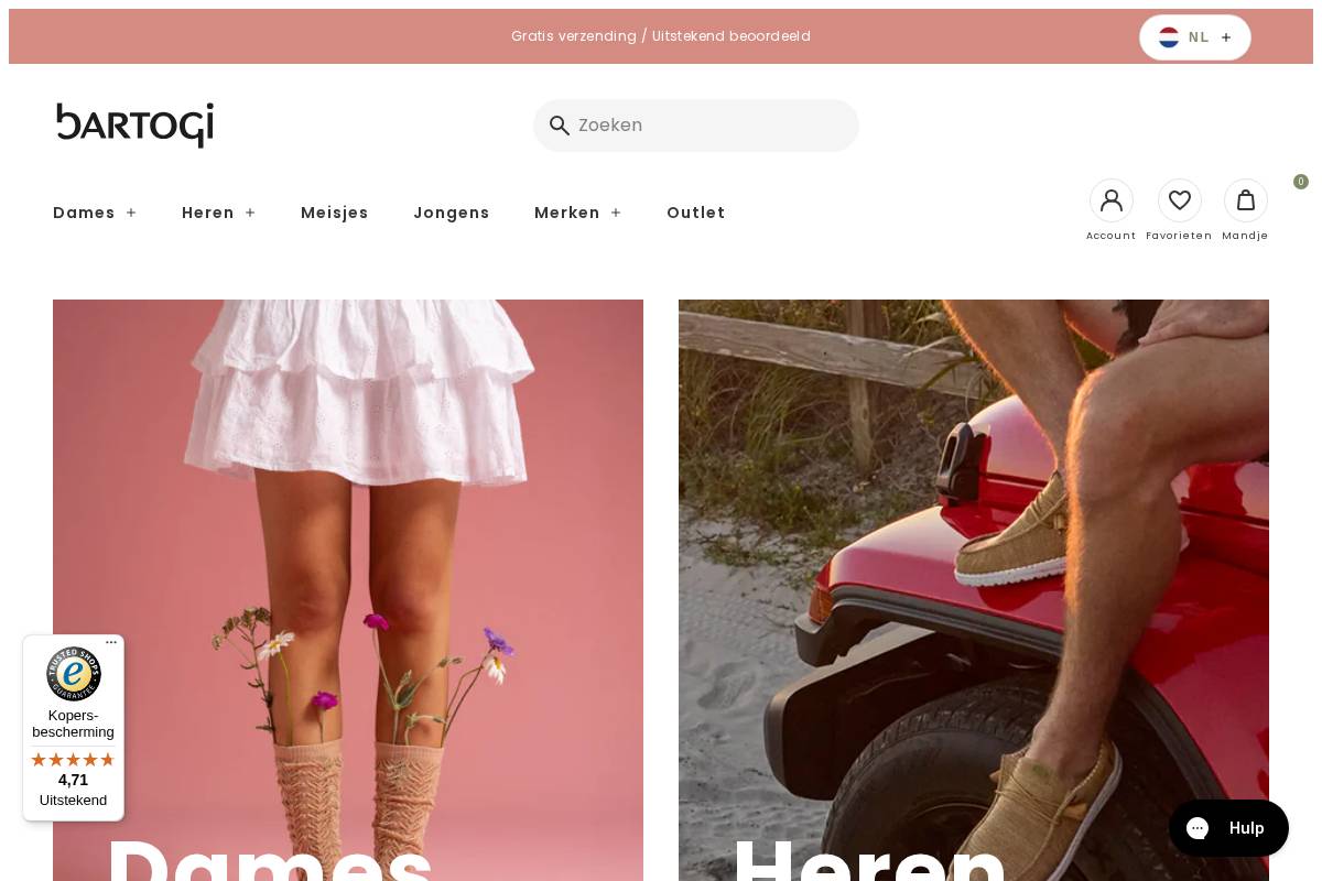 Bartogi homepage screenshot