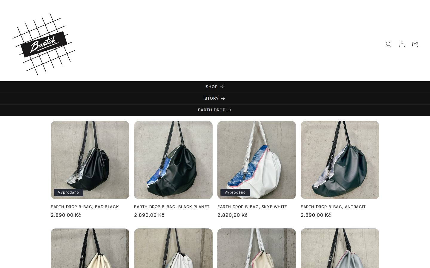 bartokbag.com homepage screenshot