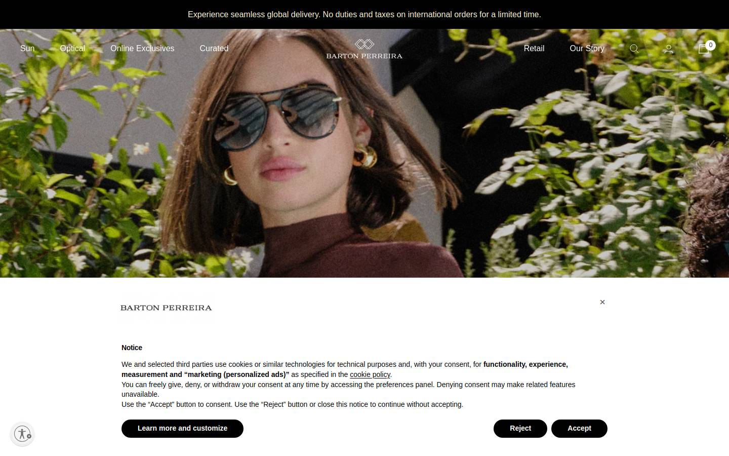 Barton Perreira homepage screenshot