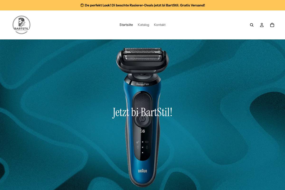 bartstil.com homepage screenshot