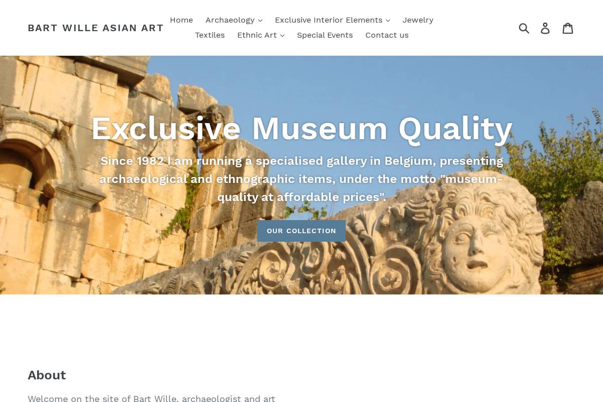 bartwille.com homepage screenshot