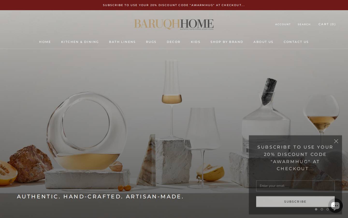 baruqh.com homepage screenshot