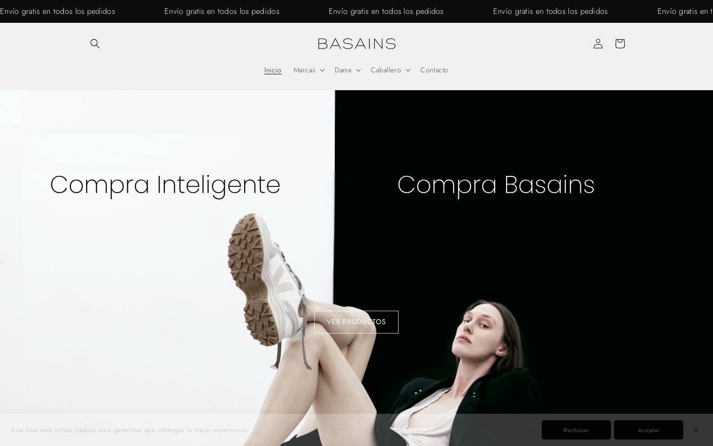 basains.com homepage screenshot