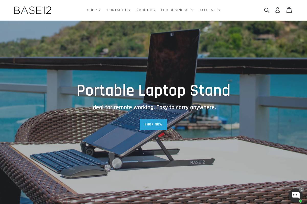 Base12official homepage screenshot