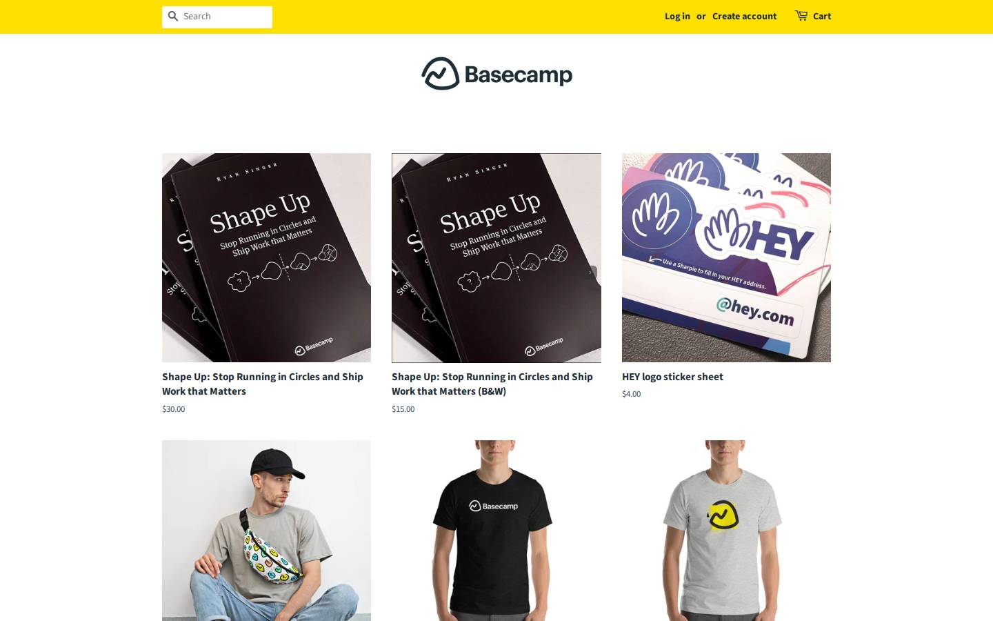 basecamp-goods.com homepage screenshot