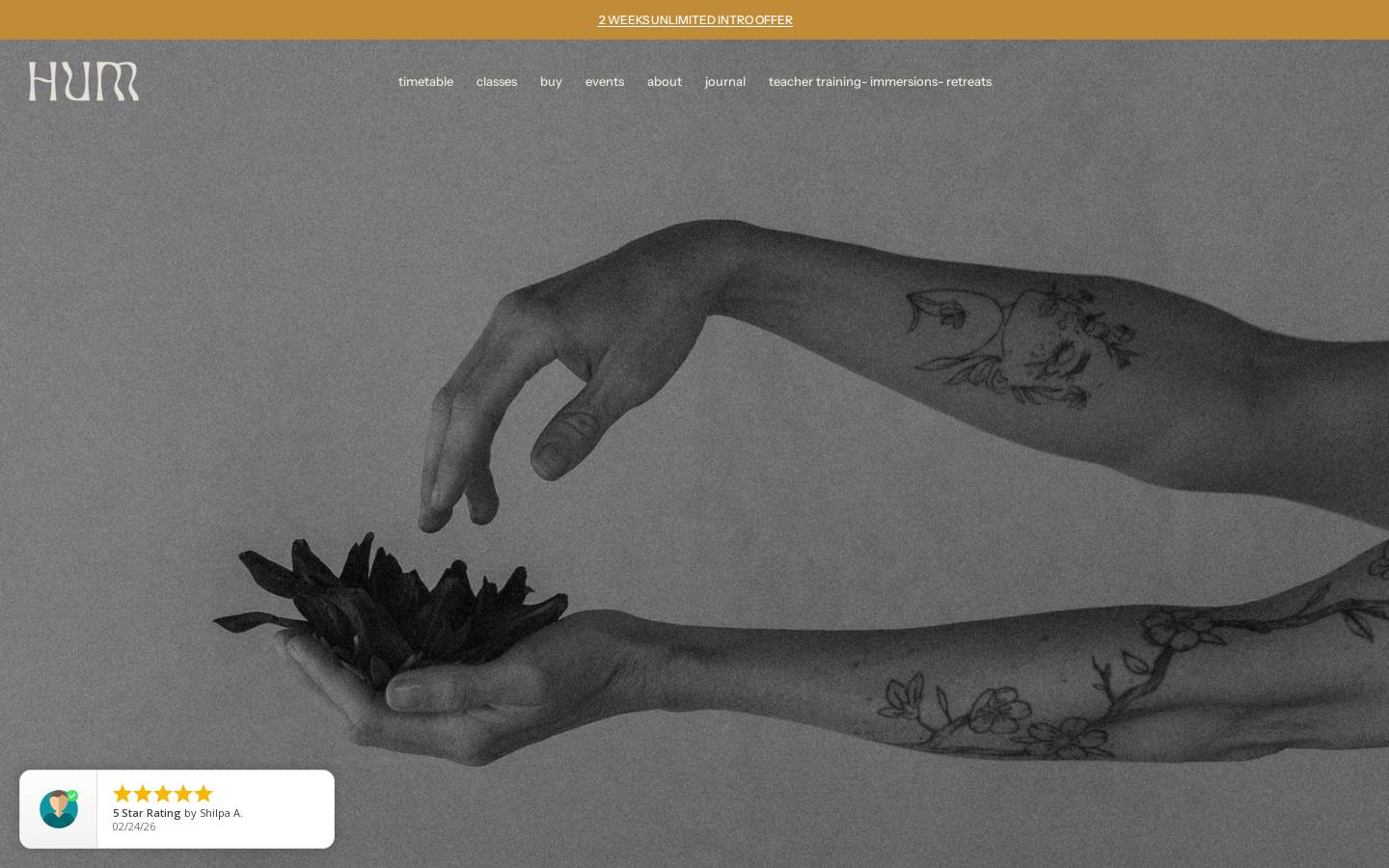 basecamppoweryoga.com homepage screenshot