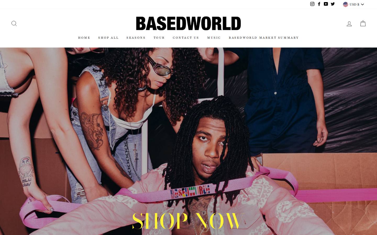 basedworld.com homepage screenshot