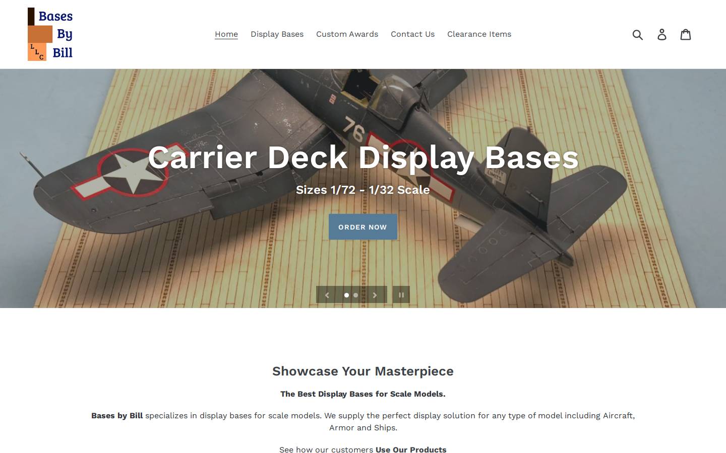 basesbybill.com homepage screenshot