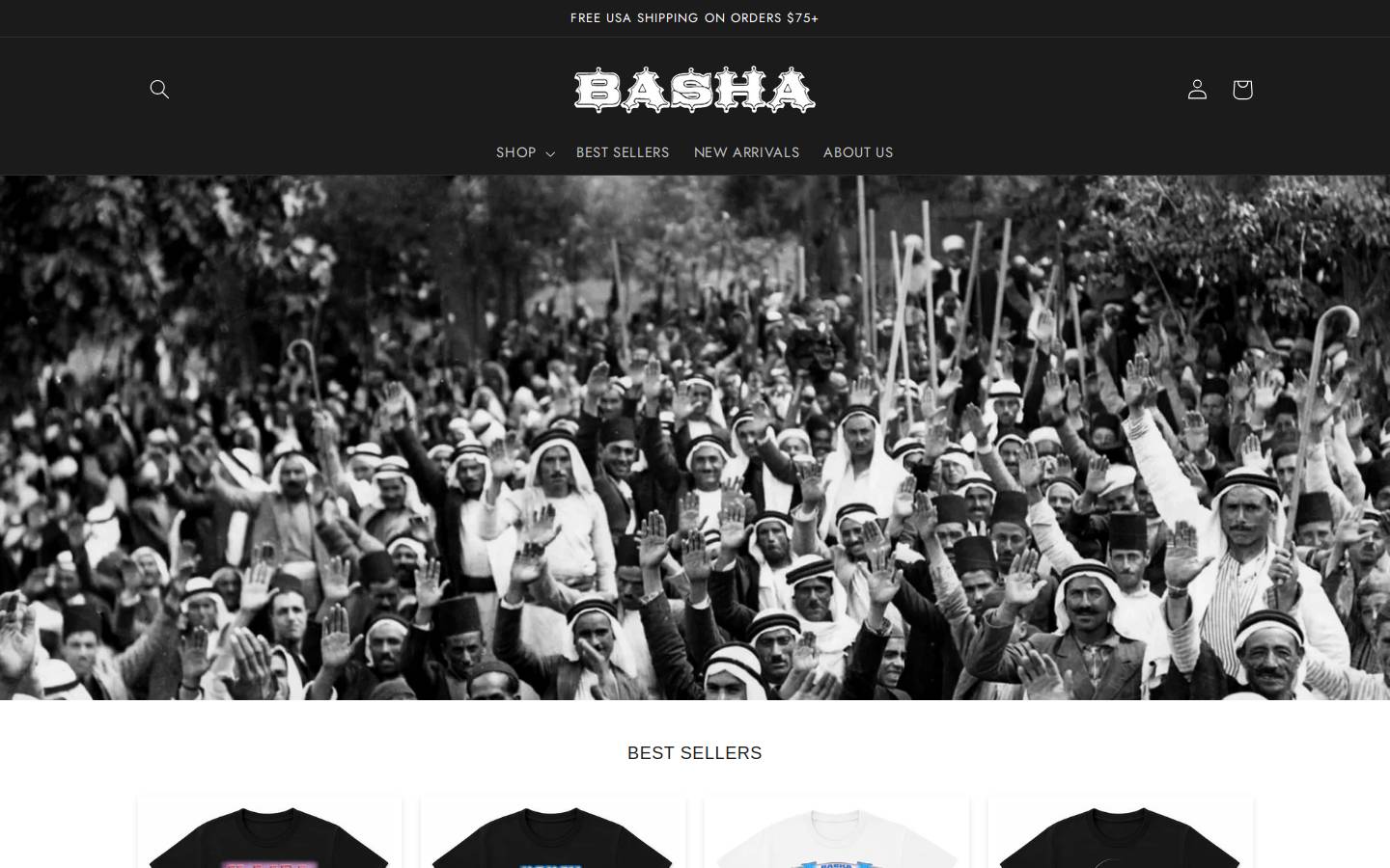 bashadesign.com homepage screenshot