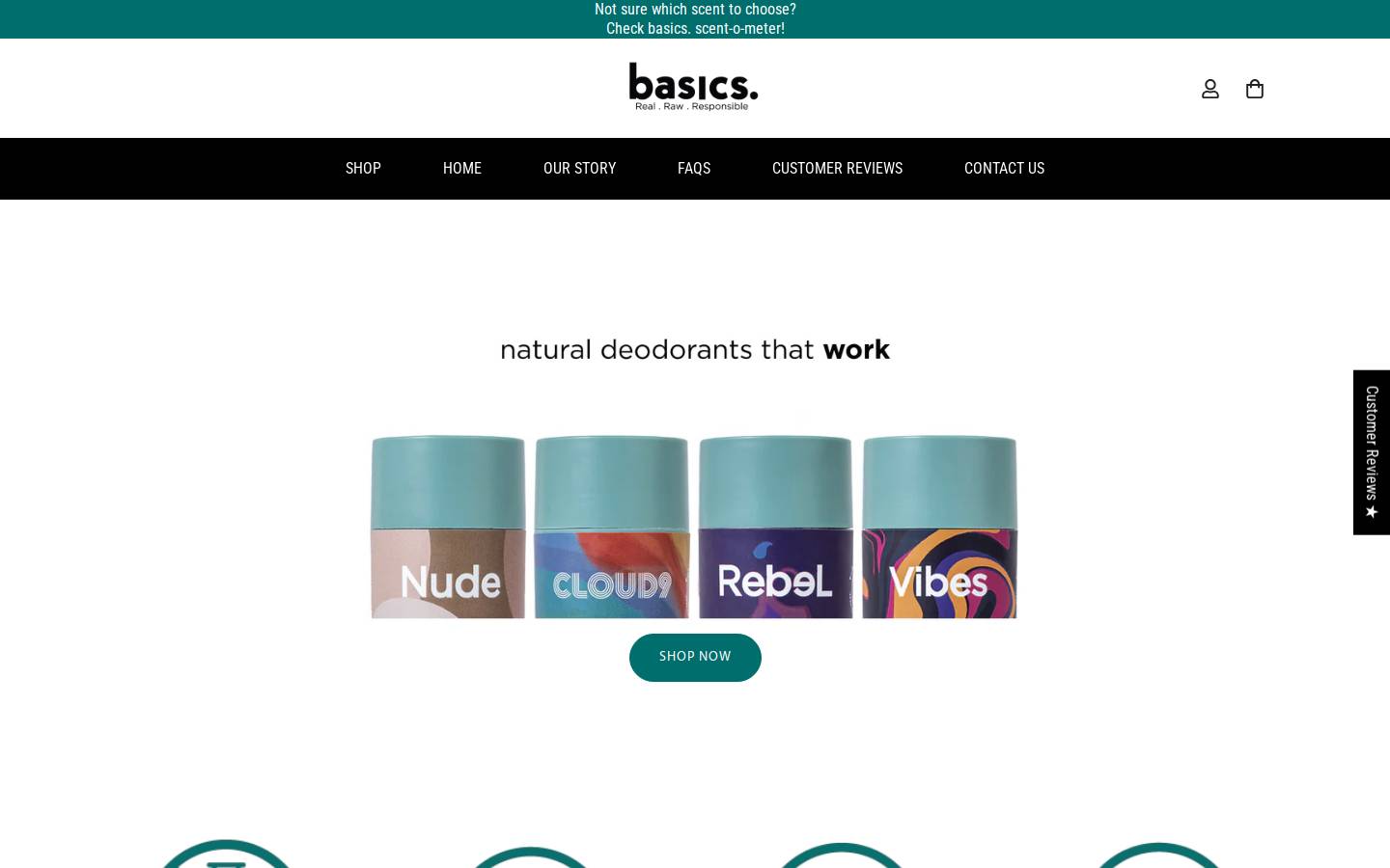 basics-me.com homepage screenshot
