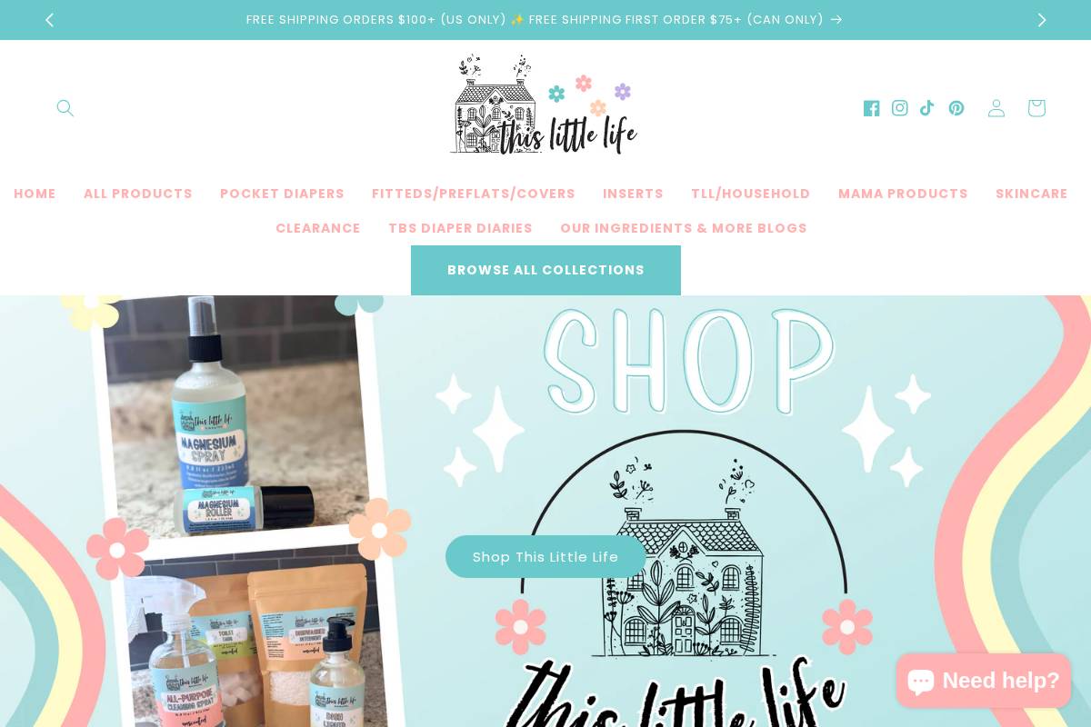 basicstitchco.com homepage screenshot