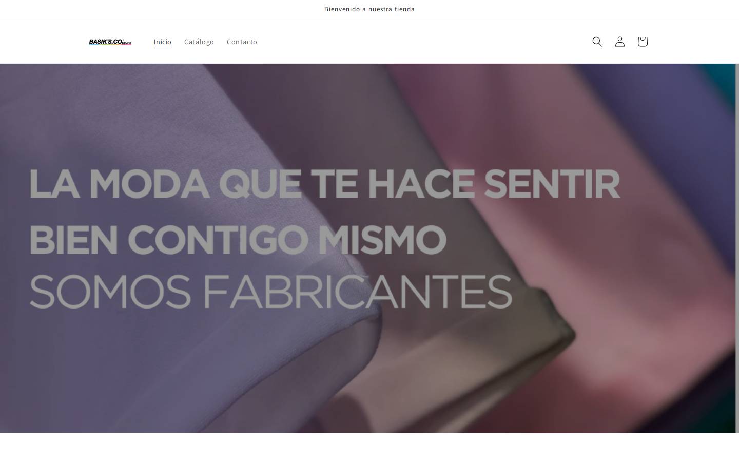 basiks.co homepage screenshot