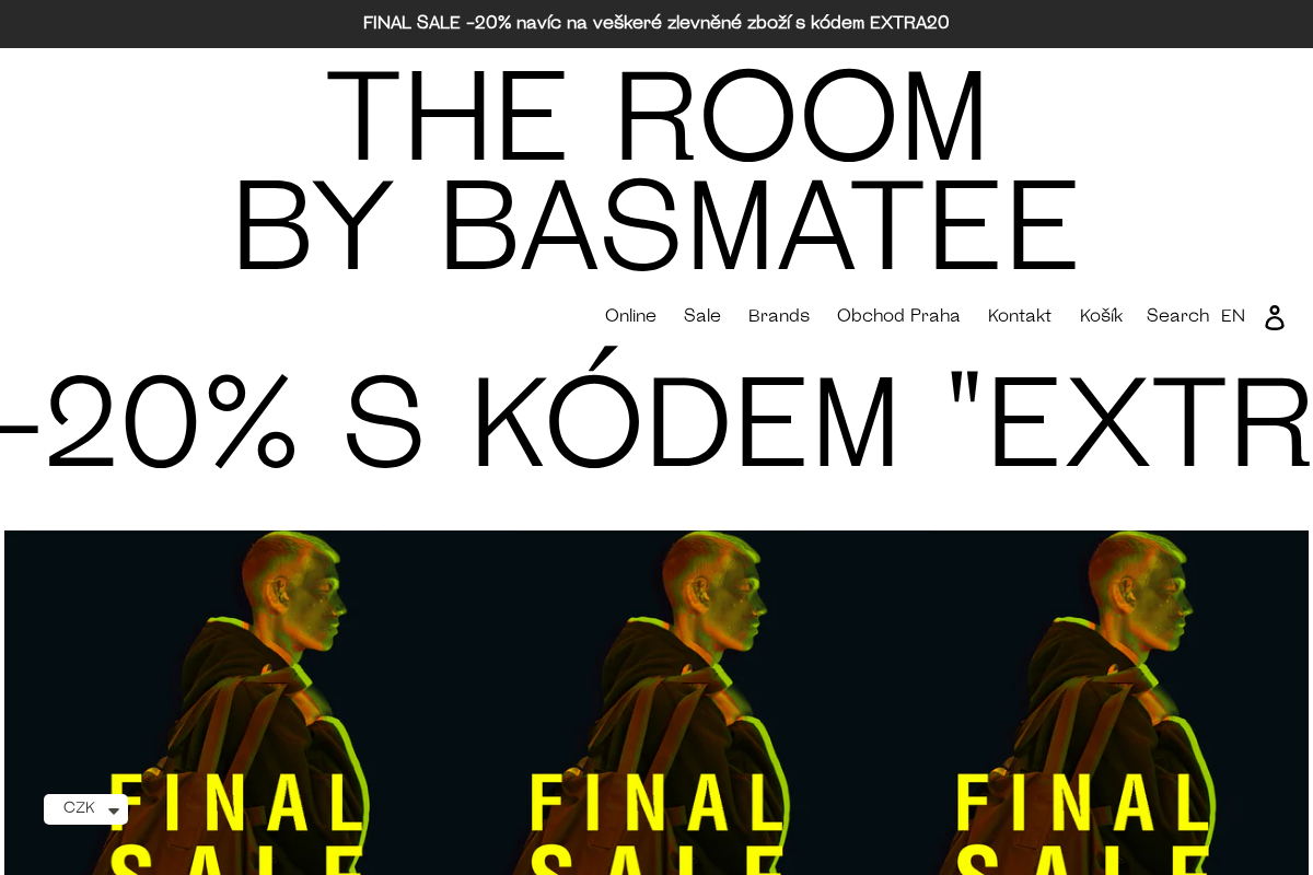 THE ROOM BY BASMATEE homepage screenshot