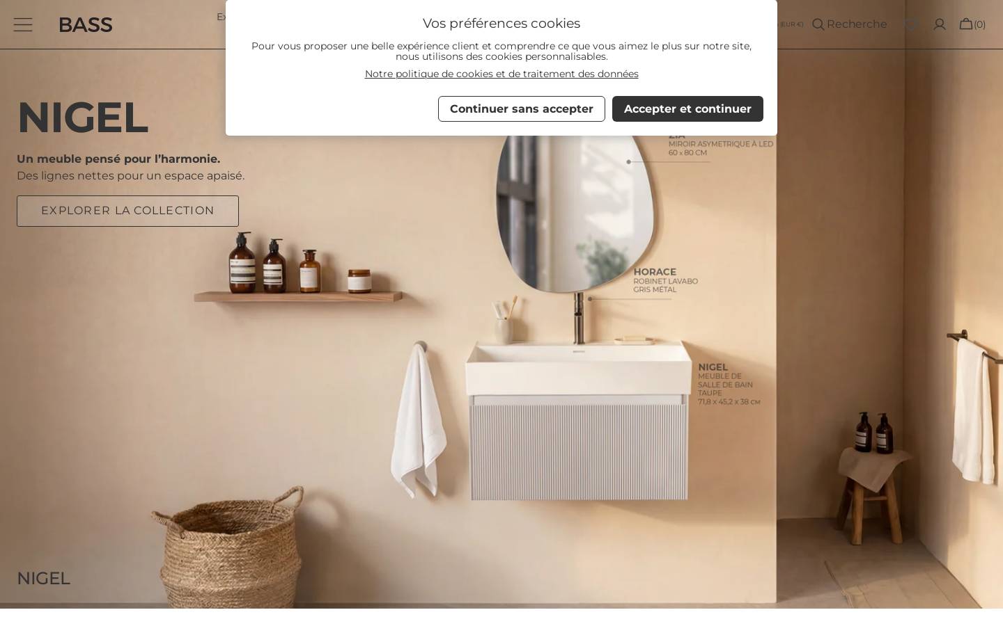 Bass.fr homepage screenshot