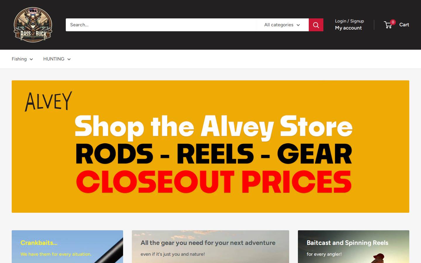 bass2buck.com homepage screenshot