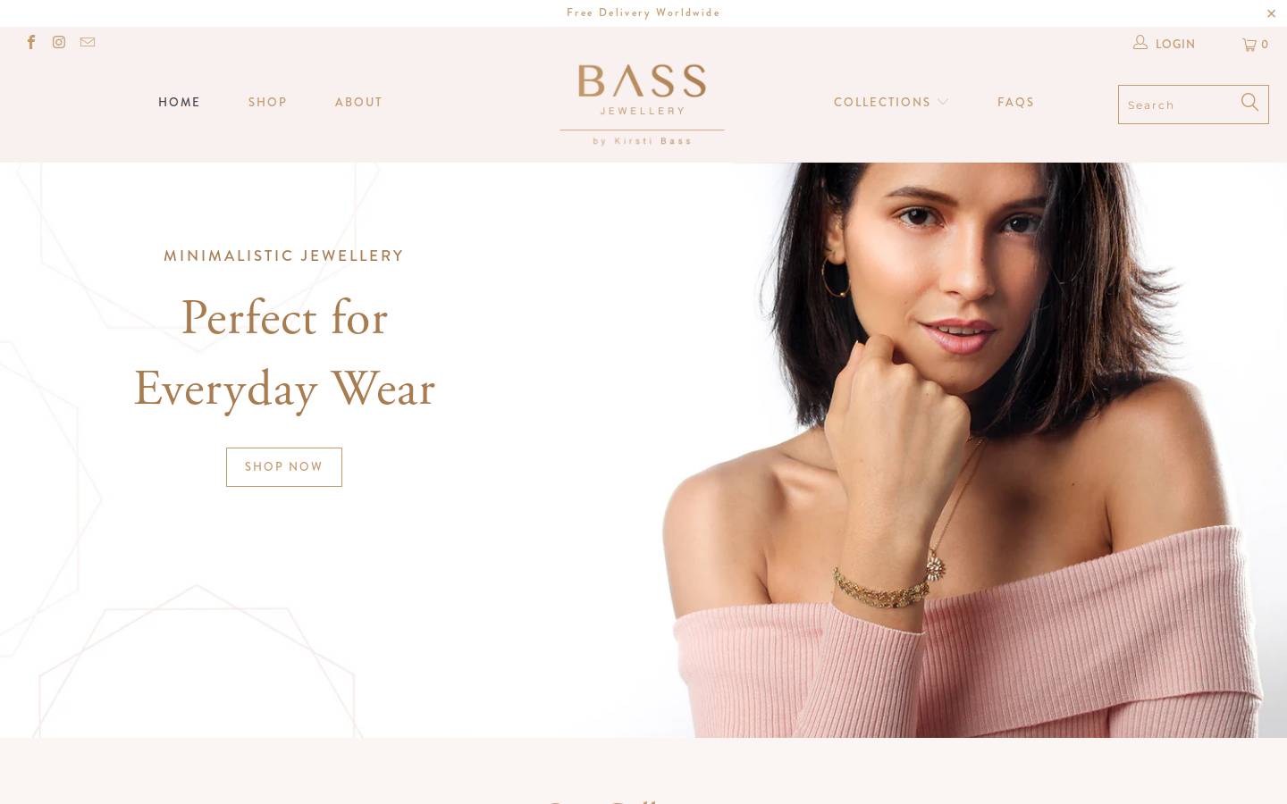 bassjewellery.net homepage screenshot