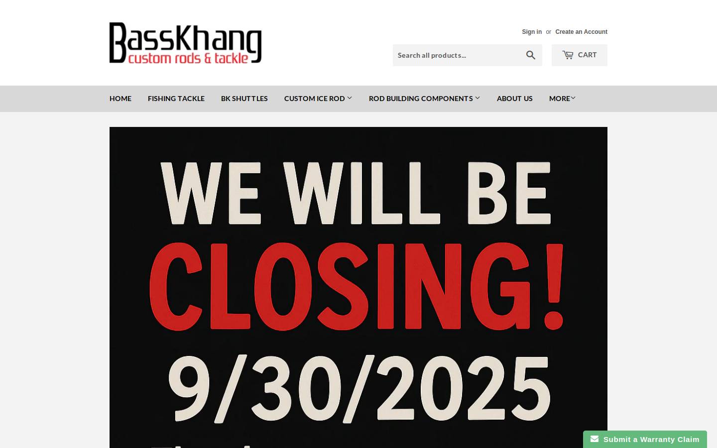 basskhang.com homepage screenshot