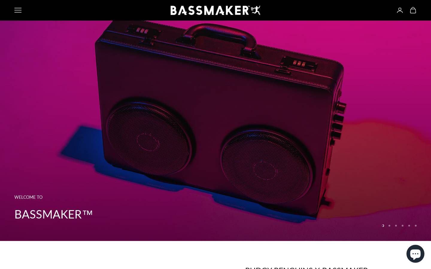 bassmakerstereo.com homepage screenshot